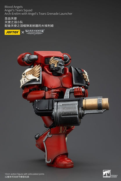 Warhammer The Horus Heresy Actionfigur 1/18 Blood Angels Angel's Tears Squad Arch-Erelim with Angel's Tears Grenade Launcher 12 cm Image 7
