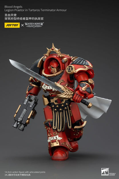 Warhammer The Horus Heresy Actionfigur 1/18 Blood Angels Legion Praetor in Tartaros Terminator Armour 14 cm Image 4