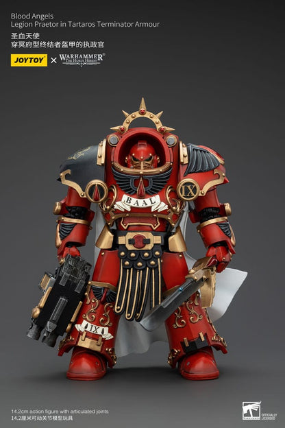 Warhammer The Horus Heresy Actionfigur 1/18 Blood Angels Legion Praetor in Tartaros Terminator Armour 14 cm Image 8