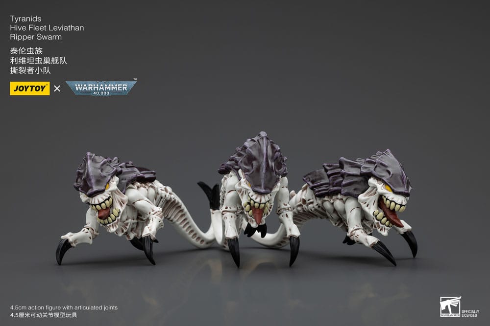 Warhammer 40k Actionfigur 1/18 Tyranids Hive Fleet Leviathan Ripper 5 cm Image 9