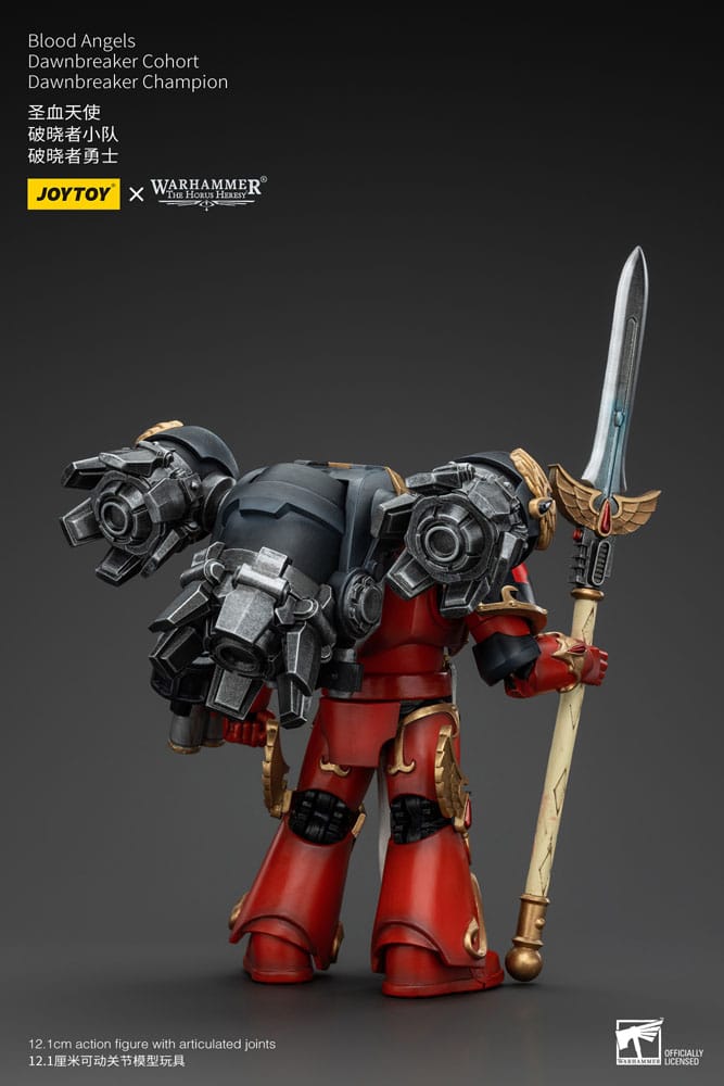 Warhammer The Horus Heresy Actionfigur 1/18 Blood Angels Dawnbreaker Cohort Dawnbreaker Champion 13 cm Image 3