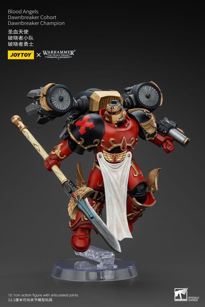 Warhammer The Horus Heresy Actionfigur 1/18 Blood Angels Dawnbreaker Cohort Dawnbreaker Champion 13 cm Image 6