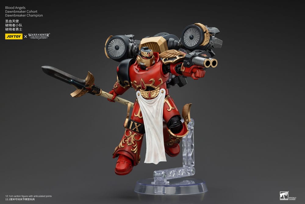 Warhammer The Horus Heresy Actionfigur 1/18 Blood Angels Dawnbreaker Cohort Dawnbreaker Champion 13 cm Image 7