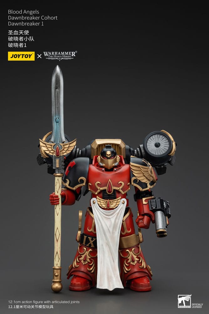 Warhammer The Horus Heresy Actionfigur 1/18 Blood Angels Dawnbreaker Cohort Dawnbreaker 1 13 cm Image 1