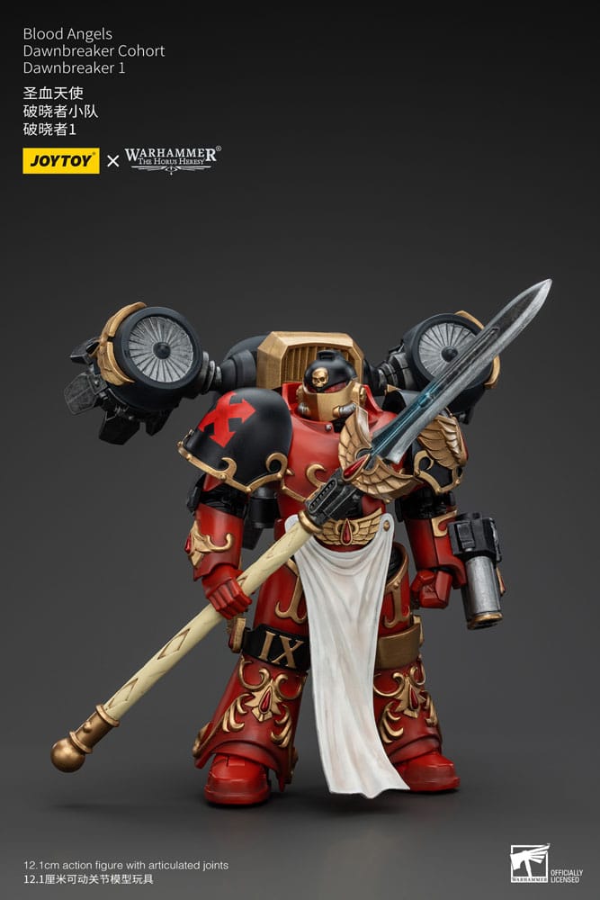 Warhammer The Horus Heresy Actionfigur 1/18 Blood Angels Dawnbreaker Cohort Dawnbreaker 1 13 cm Image 2