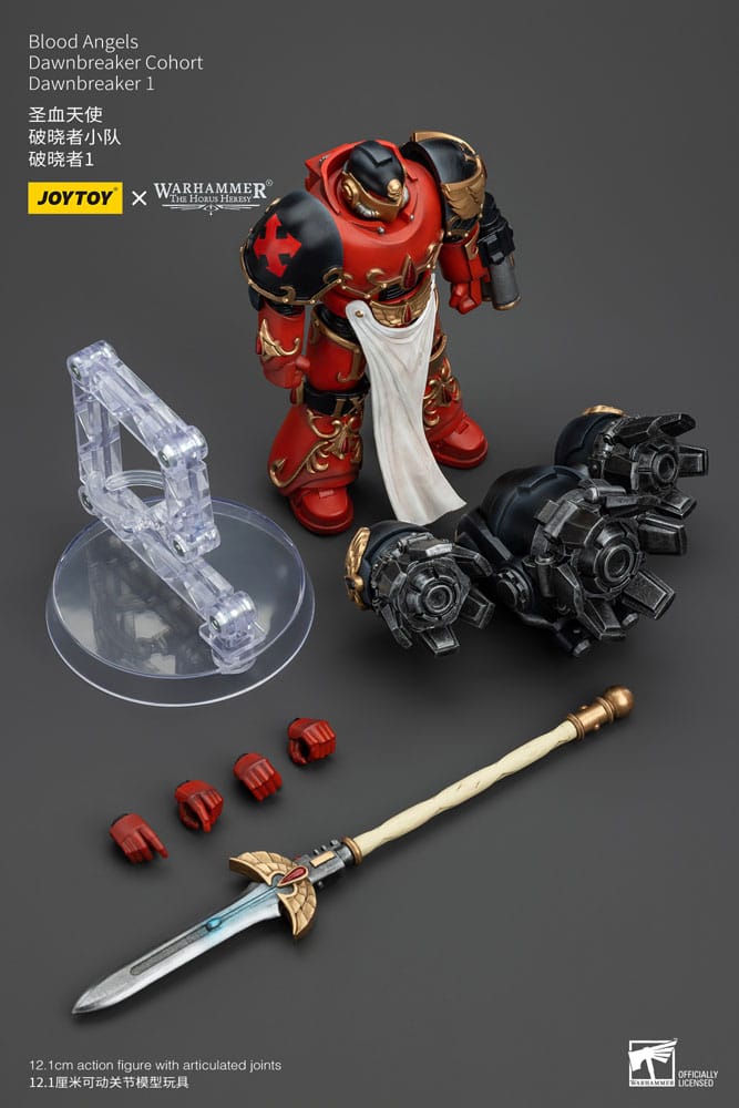 Warhammer The Horus Heresy Actionfigur 1/18 Blood Angels Dawnbreaker Cohort Dawnbreaker 1 13 cm Image 8