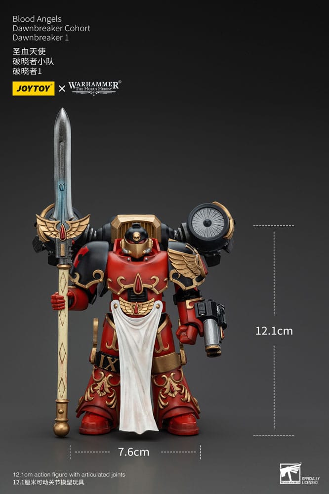 Warhammer The Horus Heresy Actionfigur 1/18 Blood Angels Dawnbreaker Cohort Dawnbreaker 1 13 cm Image 9