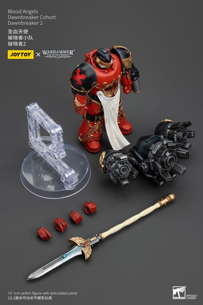 Warhammer The Horus Heresy Actionfigur 1/18 Blood Angels Dawnbreaker Cohort Dawnbreaker 2 13 cm Image 8