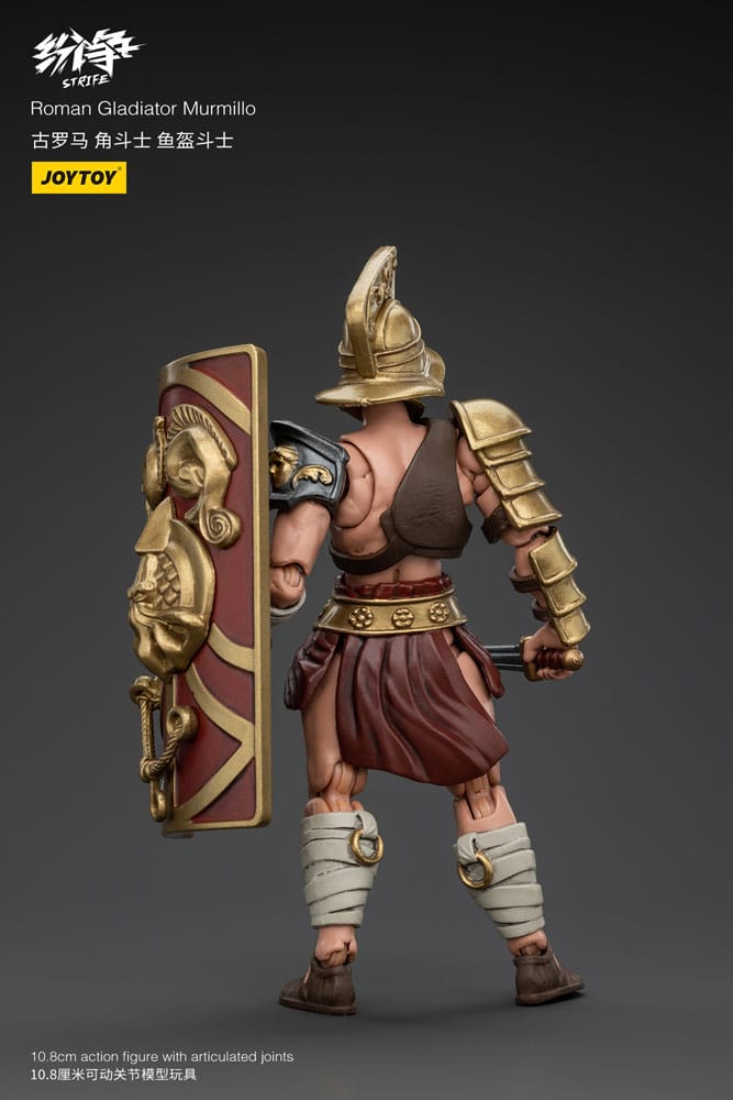 Strife Actionfigur 1/18 Roman Gladiator Murmillo 11 cm Image 3