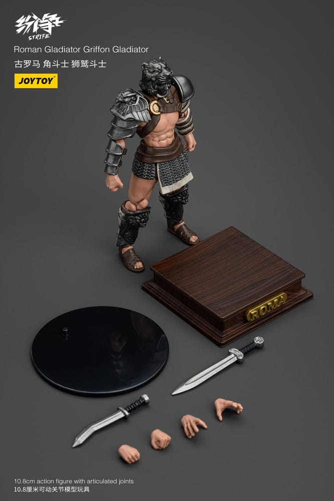 Strife Actionfigur 1/18 Roman Gladiator Griffon Gladiator 11 cm Image 7