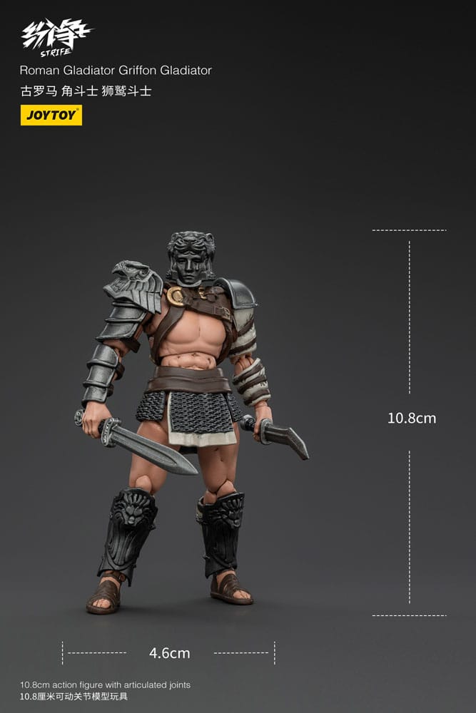 Strife Actionfigur 1/18 Roman Gladiator Griffon Gladiator 11 cm Image 8