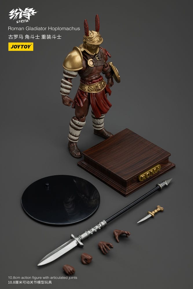 Strife Actionfigur 1/18 Roman Gladiator Hoplomachus 11 cm Image 6