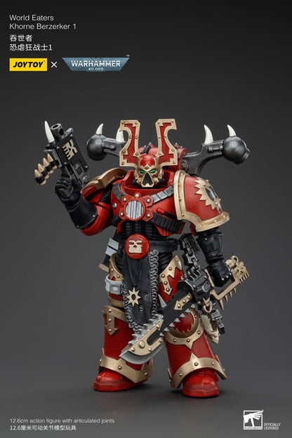 Warhammer 40k Actionfigur 1/18 World Eaters Khorne Berzerker 1 13 cm Image 2