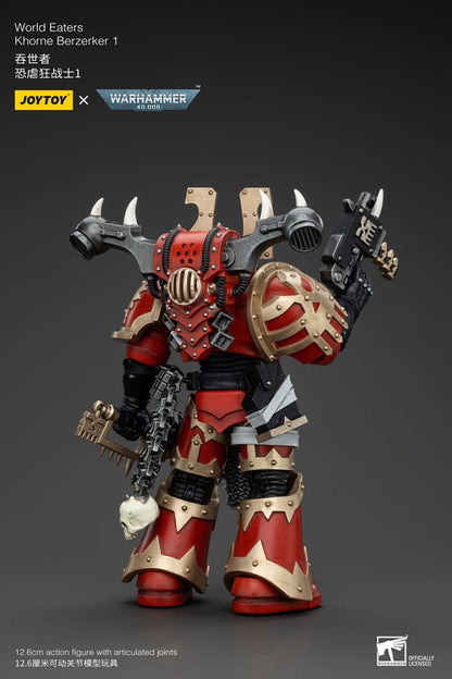 Warhammer 40k Actionfigur 1/18 World Eaters Khorne Berzerker 1 13 cm Image 3