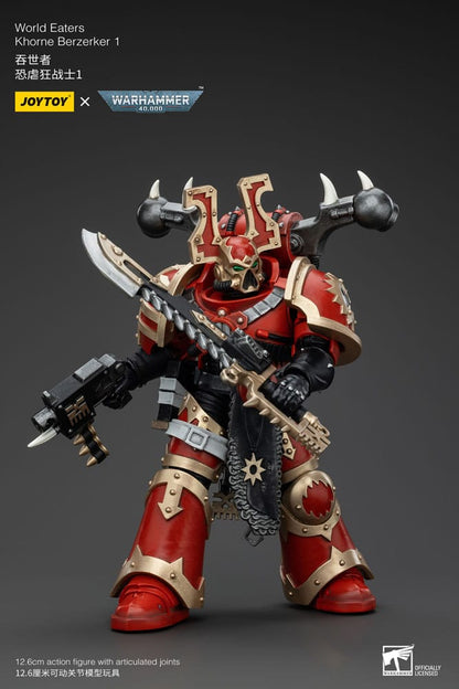 Warhammer 40k Actionfigur 1/18 World Eaters Khorne Berzerker 1 13 cm Image 4