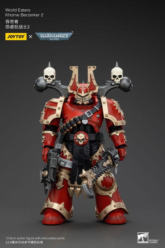 Warhammer 40k Actionfigur 1/18 World Eaters Khorne Berzerker 2 13 cm Image 1