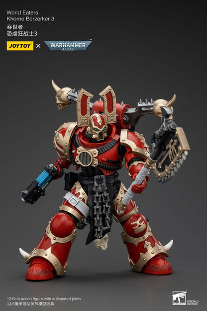 Warhammer 40k Actionfigur 1/18 World Eaters Khorne Berzerker 3 13 cm Image 5