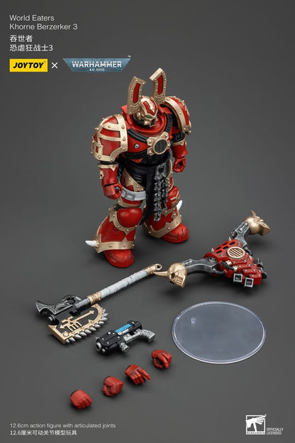 Warhammer 40k Actionfigur 1/18 World Eaters Khorne Berzerker 3 13 cm Image 7