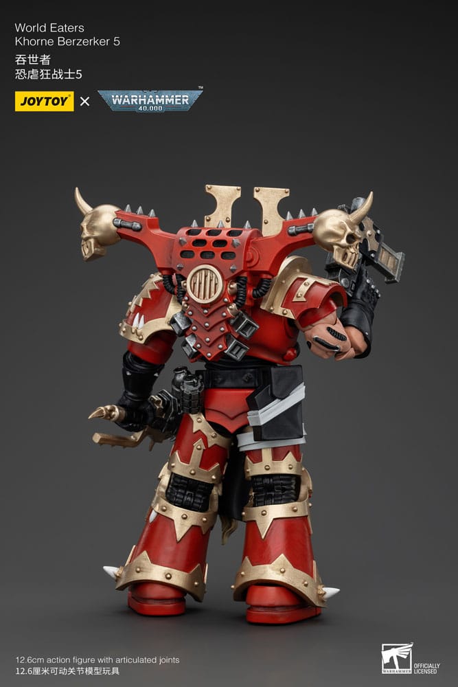 Warhammer 40k Actionfigur 1/18 World Eaters Khorne Berzerker 5 13 cm Image 3
