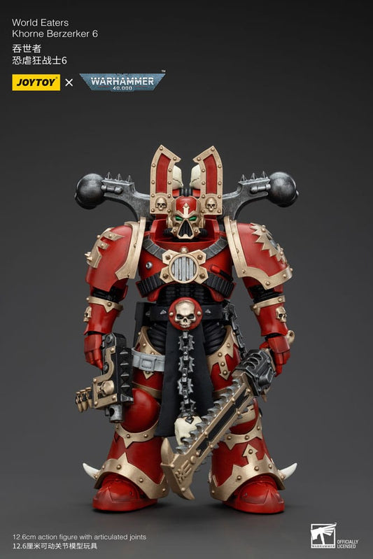 Warhammer 40k Actionfigur 1/18 World Eaters Khorne Berzerker 6 13 cm Image 1