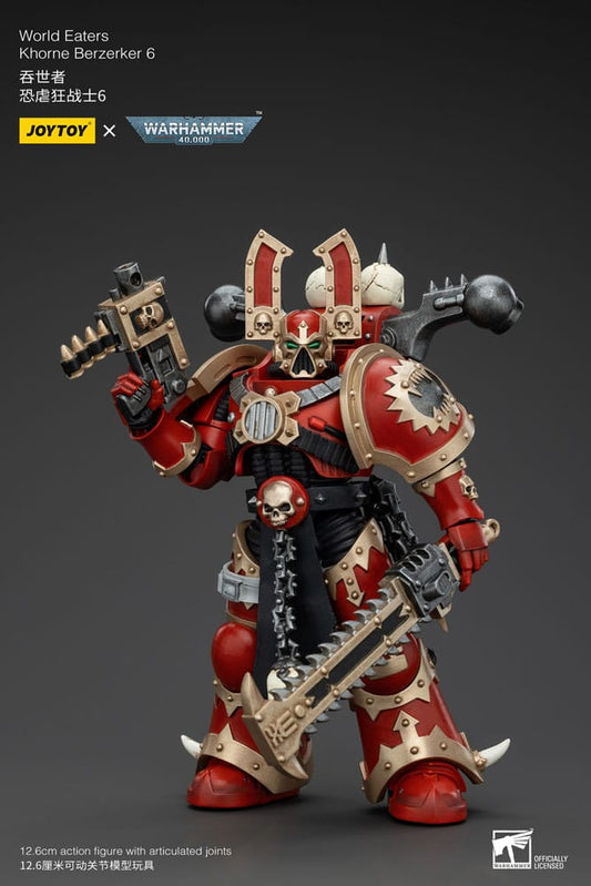 Warhammer 40k Actionfigur 1/18 World Eaters Khorne Berzerker 6 13 cm Image 2