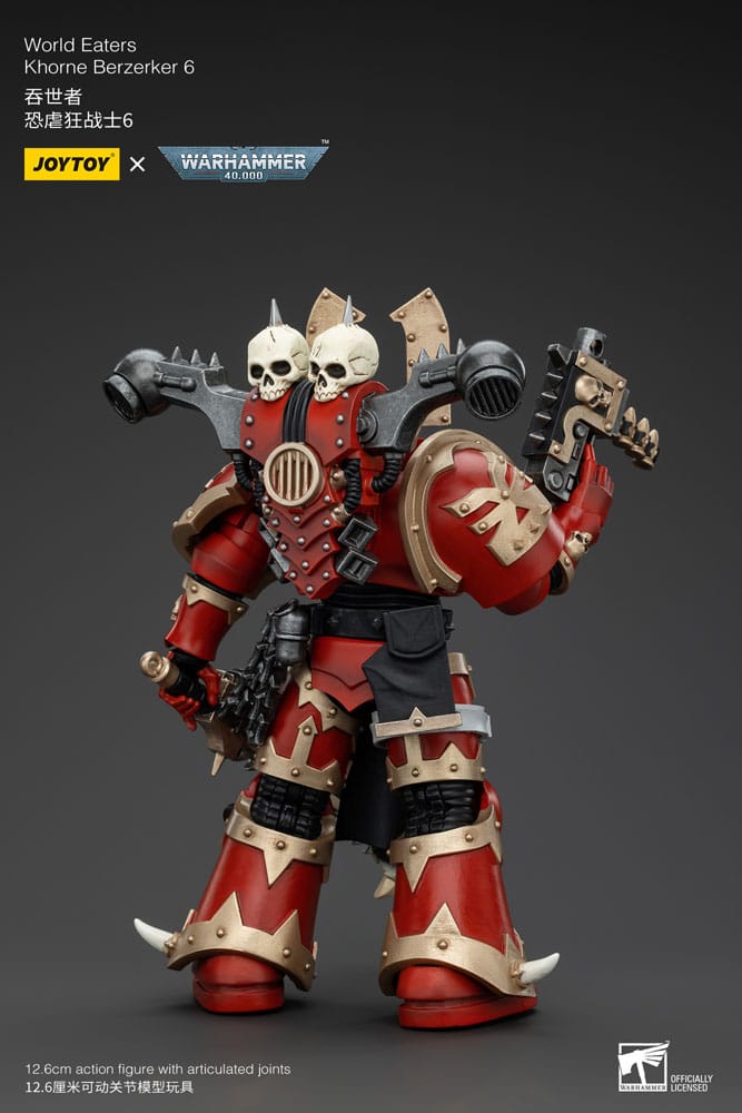 Warhammer 40k Actionfigur 1/18 World Eaters Khorne Berzerker 6 13 cm Image 3