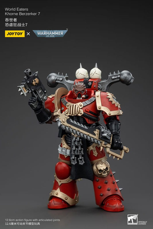 Warhammer 40k Actionfigur 1/18 World Eaters Khorne Berzerker 7 13 cm Image 2
