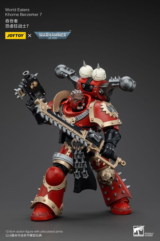 Warhammer 40k Actionfigur 1/18 World Eaters Khorne Berzerker 7 13 cm Image 4
