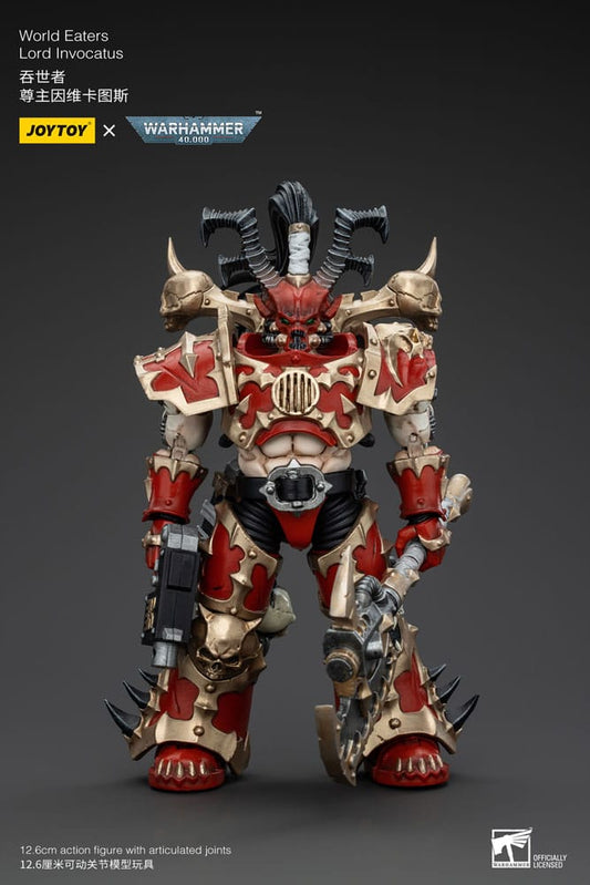 Warhammer 40k Actionfigur 1/18 World Eaters Lord Invocatus 13 cm Image 1