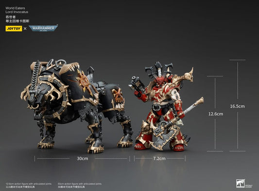 Warhammer 40k Actionfigur 1/18 World Eaters Lord Invocatus 13 cm Image 2