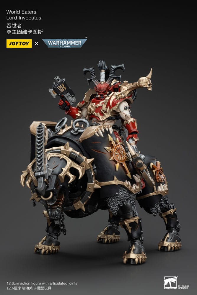 Warhammer 40k Actionfigur 1/18 World Eaters Lord Invocatus 13 cm Image 4