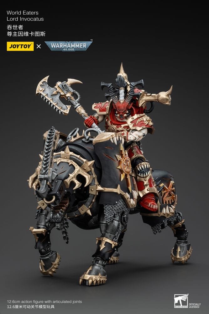 Warhammer 40k Actionfigur 1/18 World Eaters Lord Invocatus 13 cm Image 12