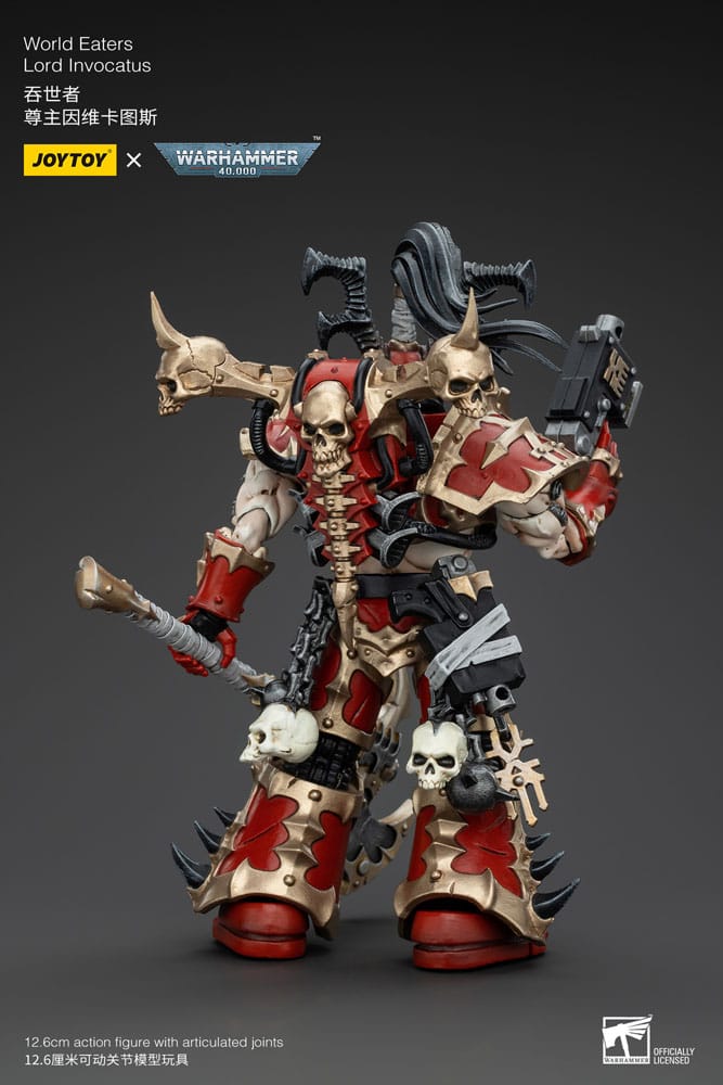 Warhammer 40k Actionfigur 1/18 World Eaters Lord Invocatus 13 cm Image 16