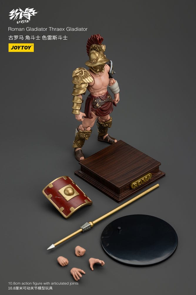 Strife Actionfigur 1/18 Roman Gladiator Thraex Gladiator 11 cm Image 6