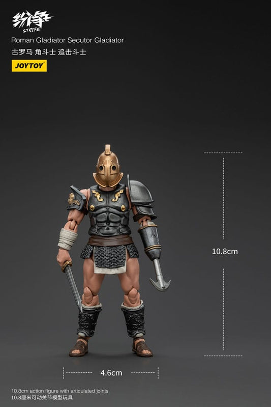 Strife Actionfigur 1/18 Roman Gladiator Secutor Gladiator 11 cm Image 2