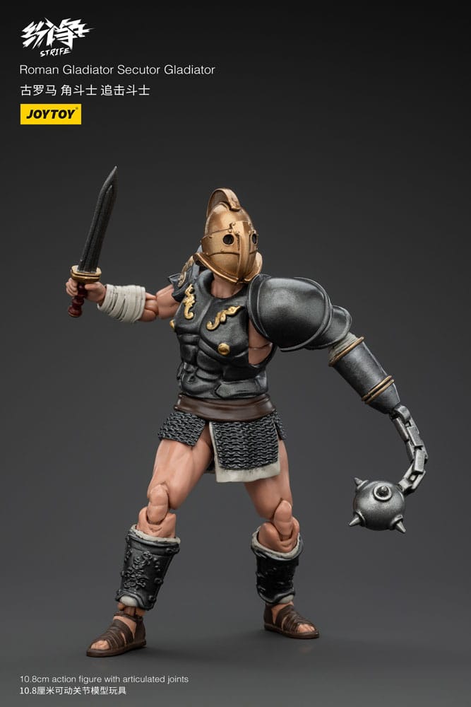 Strife Actionfigur 1/18 Roman Gladiator Secutor Gladiator 11 cm Image 7