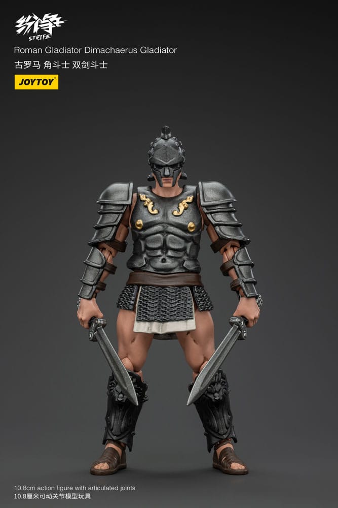 Strife Actionfigur 1/18 Roman Gladiator Dimachaerus Gladiator 11 cm Image 1