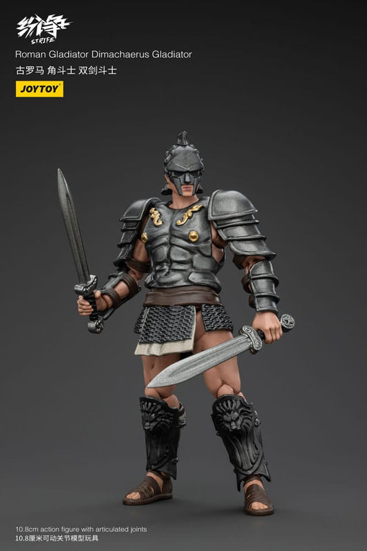 Strife Actionfigur 1/18 Roman Gladiator Dimachaerus Gladiator 11 cm Image 2