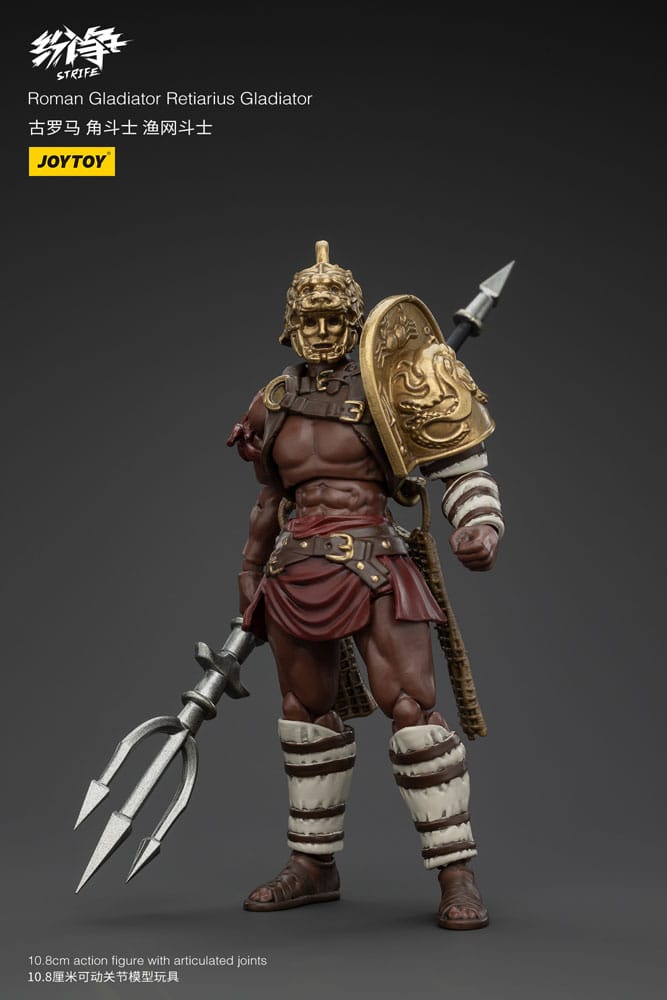 Strife Actionfigur 1/18 Roman Gladiator Retiarius Gladiator 11 cm Image 2