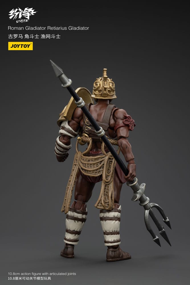 Strife Actionfigur 1/18 Roman Gladiator Retiarius Gladiator 11 cm Image 3
