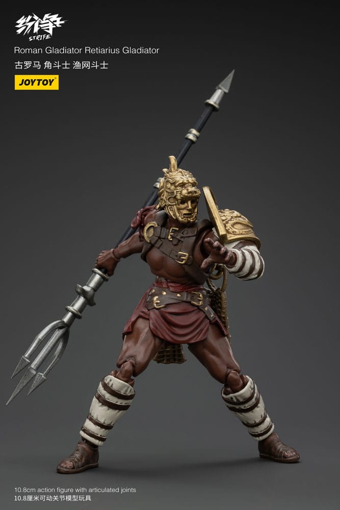 Strife Actionfigur 1/18 Roman Gladiator Retiarius Gladiator 11 cm Image 4