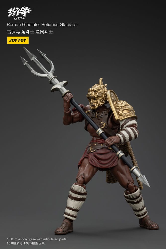 Strife Actionfigur 1/18 Roman Gladiator Retiarius Gladiator 11 cm Image 5