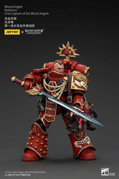 Warhammer The Horus Heresy Actionfigur 1/18 Blood Angels Raldoron First Captain of the Blood Angels 13 cm Image 1