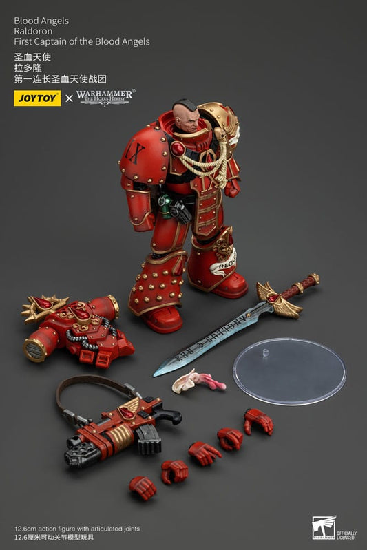 Warhammer The Horus Heresy Actionfigur 1/18 Blood Angels Raldoron First Captain of the Blood Angels 13 cm Image 2