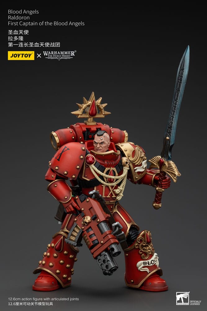 Warhammer The Horus Heresy Actionfigur 1/18 Blood Angels Raldoron First Captain of the Blood Angels 13 cm Image 6