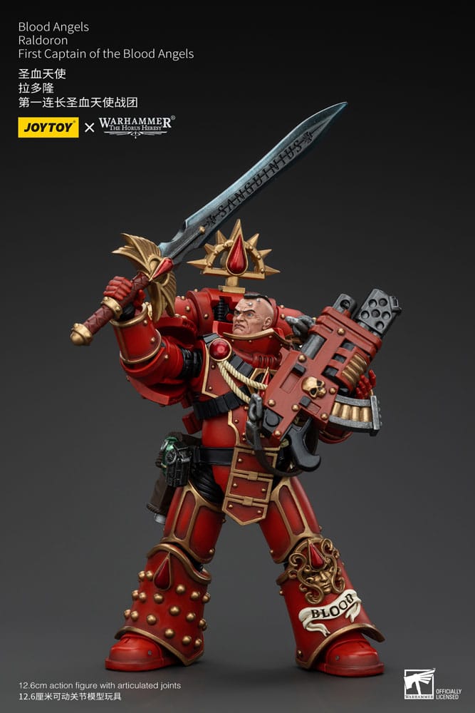Warhammer The Horus Heresy Actionfigur 1/18 Blood Angels Raldoron First Captain of the Blood Angels 13 cm Image 7