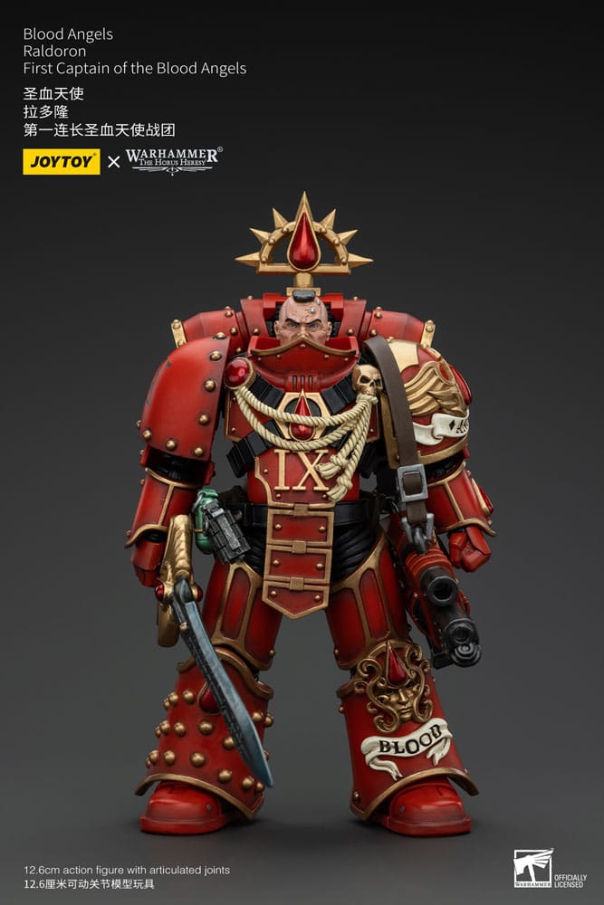 Warhammer The Horus Heresy Actionfigur 1/18 Blood Angels Raldoron First Captain of the Blood Angels 13 cm Image 8