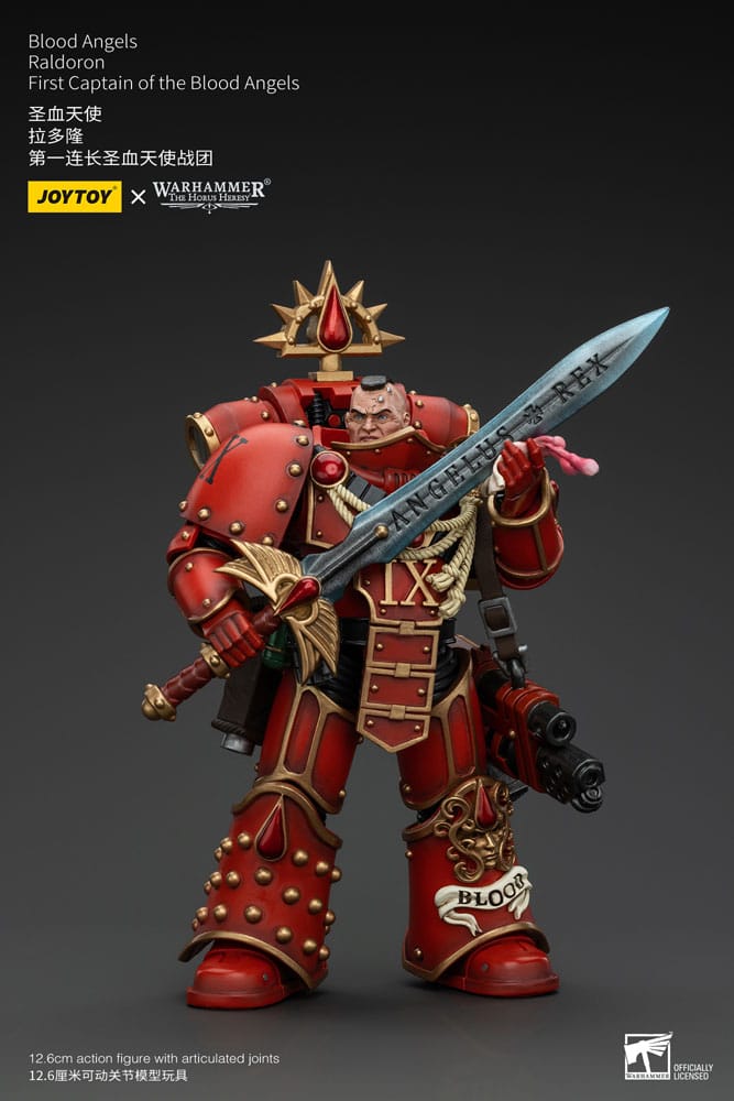 Warhammer The Horus Heresy Actionfigur 1/18 Blood Angels Raldoron First Captain of the Blood Angels 13 cm Image 9