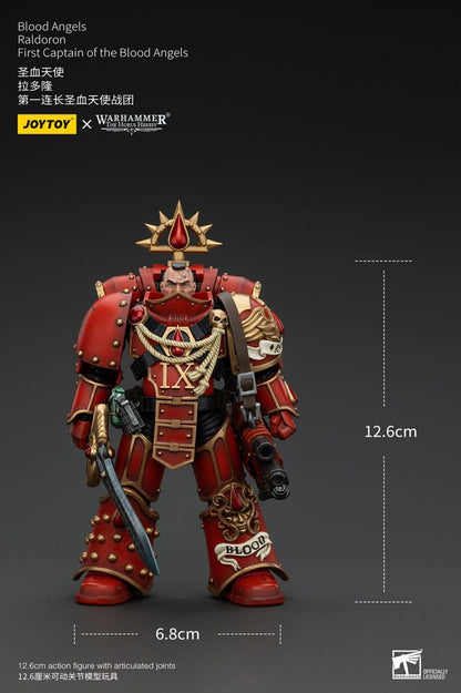 Warhammer The Horus Heresy Actionfigur 1/18 Blood Angels Raldoron First Captain of the Blood Angels 13 cm Image 11