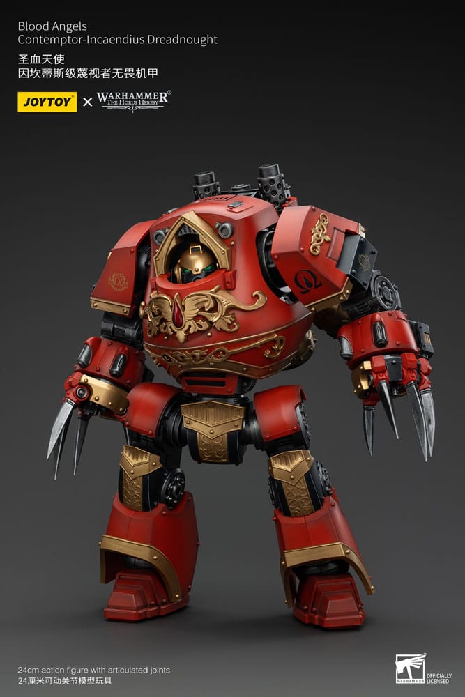 Warhammer The Horus Heresy Actionfigur 1/18 Blood Angels Contemptor-Incaendius Dreadnought 24 cm Image 4